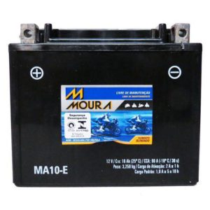Bateria Moura Ma10-e 12 Volts 10 Amperes