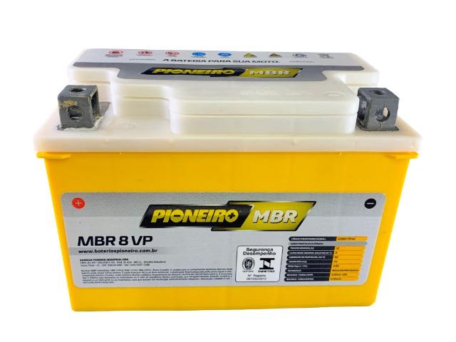 Bateria Agm Pioneiro Mbr8vp