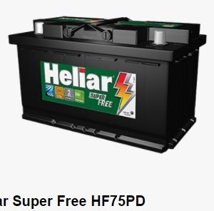 Baterias HELIAR 75Ah SELADA ORIGINAL DE MONTADORA