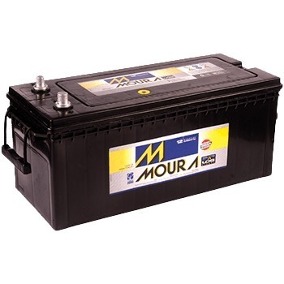 Bateria Moura 180Ah LOG Diesel – M180BD – Original de Montadora