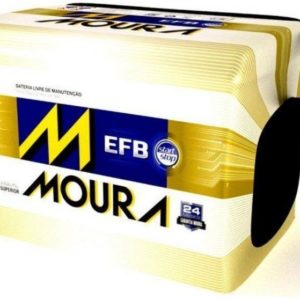Bateria Moura EFB p/ Veículos Start Stop MF60AD (60Ah.)