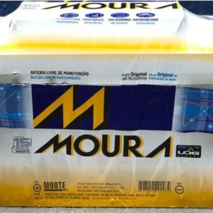 Bateria Moura 90Ah – M90TD / M90TE – Original de Montadora